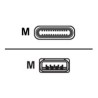 Huddly - Kabel USB - USB typ A (M) do USB-C (M) - USB 3.0 - 1.15 m