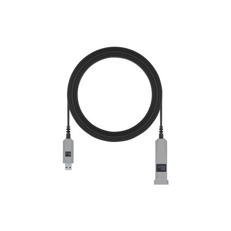 Huddly - Kabel USB - USB typ A (M) do USB typ A (F) - USB 3.1 Gen 1 - 15 m - Active Optical Cable (AOC) - černá
