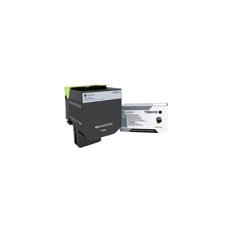 Lexmark X417 - Vysoká výtěžnost - černá - originální - kazeta s barvivem LCCP - pro Lexmark CS417dn, CX417de