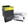 Lexmark X417 - Vysoká výtěžnost - žlutá - originální - kazeta s barvivem LCCP - pro Lexmark CS417dn, CS517de, CX417de, CX517de