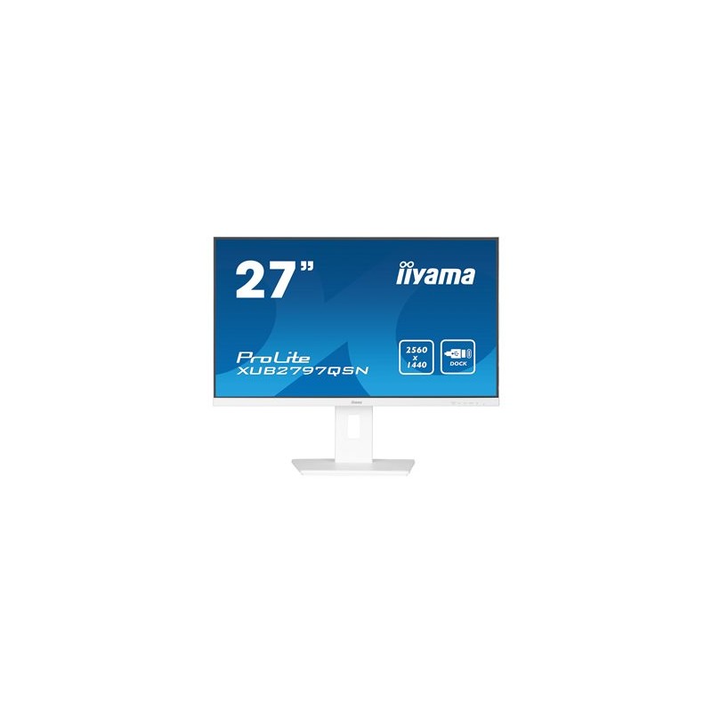 iiyama ProLite/XUB2797QSN-W2/27"/IPS/QHD/100Hz/1ms/White/3R