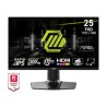 MSI LCD Gaming MAG 255PXF, 24.5", 1920 x 1080, IPS, 300Hz, 250nits, VESA 100x100, Black