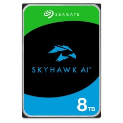 SEAGATE HDD 8TB SKYHAWK AI, 3.5", SATAIII, 7200 RPM, Cache 256MB