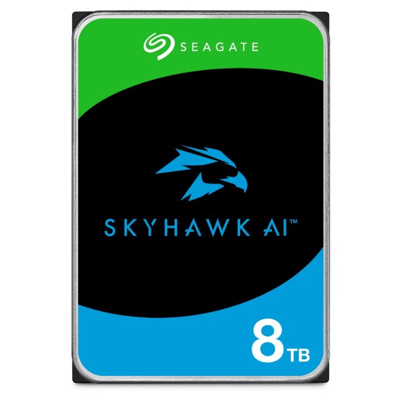 SEAGATE HDD 8TB SKYHAWK AI, 3.5", SATAIII, 7200 RPM, Cache 256MB