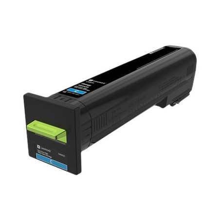 Lexmark - Extra vysoká výtěžnost - azurová - originální - kazeta s barvivem LCCP - pro Lexmark CS820de, CS820dte, CS820dtfe