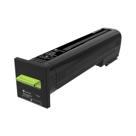Lexmark - Černá - originální - kazeta s barvivem LCCP, LRP, Lexmark Corporate - pro Lexmark CS820, CX820, CX825, CX860