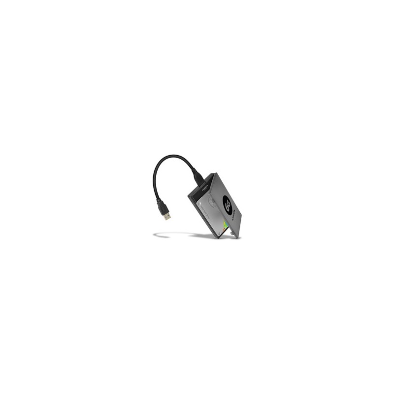AXAGON ADSA-1S6, USB 3.2 Gen 1 - SATA 6G SSD/HDD adaptér vč. 2.5" pouzdra