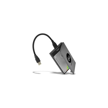 AXAGON ADSA-1S6, USB 3.2 Gen 1 - SATA 6G SSD/HDD adaptér vč. 2.5" pouzdra