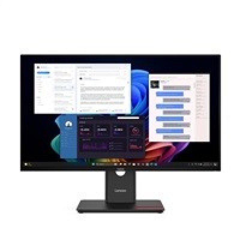 LENOVO LCD T27UD-40 - 27",IPS,16:9,3840x2160,60Hz,350cd/m2,1500:1,4ms(GtG),HDMI,DP,USB Hub,USB-C,RJ45,Pivot