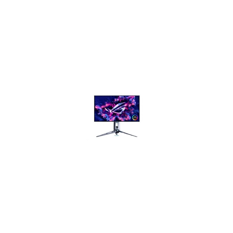 ASUS LCD 27" ROG Swift OLED PG27AQWP-W Gaming monitor, 2560x1440, Flat, G-Sync, 2K 520Hz/HD 720Hz, 0,02ms, HDMI, DP, VES