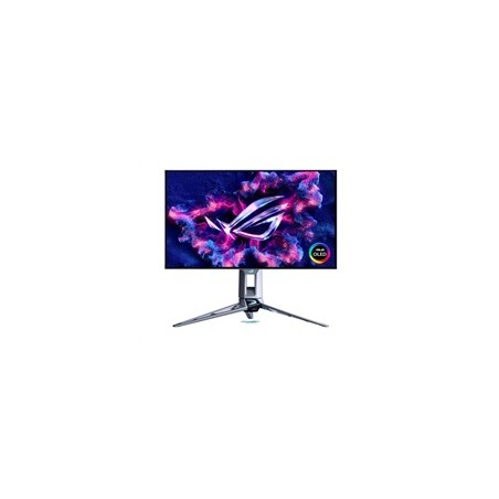 ASUS LCD 27" ROG Swift OLED PG27AQWP-W Gaming monitor, 2560x1440, Flat, G-Sync, 2K 520Hz/HD 720Hz, 0,02ms, HDMI, DP, VES