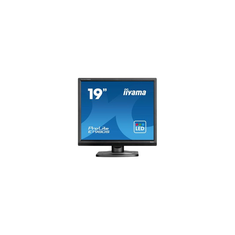 iiyama ProLite/E1980S/19"/TN/1280x1024/75Hz/3ms/Black/3R