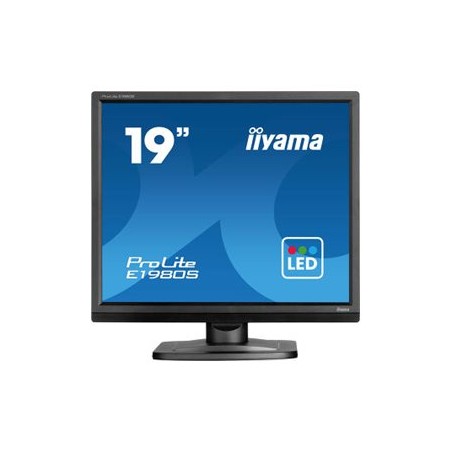 iiyama ProLite/E1980S/19"/TN/1280x1024/75Hz/3ms/Black/3R