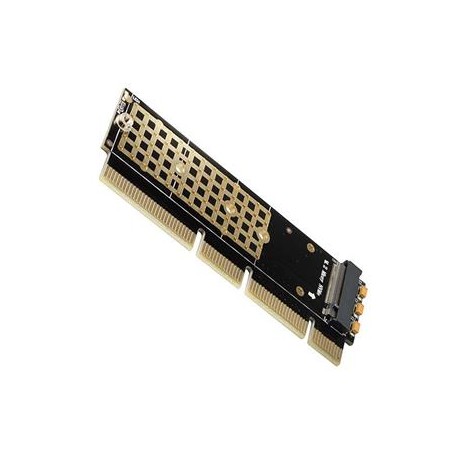 AXAGON PCEM2-1U, PCIe x16/x8/x4 - M.2 NVMe M-key slot adaptér, 1U