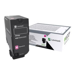 Lexmark - Vysoká výtěžnost - purpurová - originální - kazeta s barvivem LCCP - pro Lexmark CS725de, CS725dte
