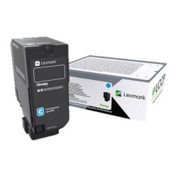Lexmark - Vysoká výtěžnost - azurová - originální - kazeta s barvivem LCCP - pro Lexmark CS725de, CS725dte