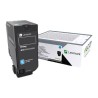 Lexmark - Vysoká výtěžnost - azurová - originální - kazeta s barvivem LCCP - pro Lexmark CS725de, CS725dte