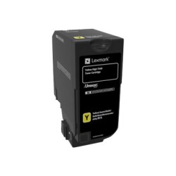 Lexmark - Vysoká výtěžnost - žlutá - originální - kazeta s barvivem LCCP - pro Lexmark CS725de, CS725dte