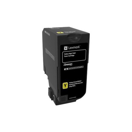 Lexmark - Vysoká výtěžnost - žlutá - originální - kazeta s barvivem LCCP - pro Lexmark CS725de, CS725dte