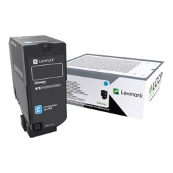 Lexmark - Azurová - originální - kazeta s barvivem LCCP - pro Lexmark CS720de, CS720dte