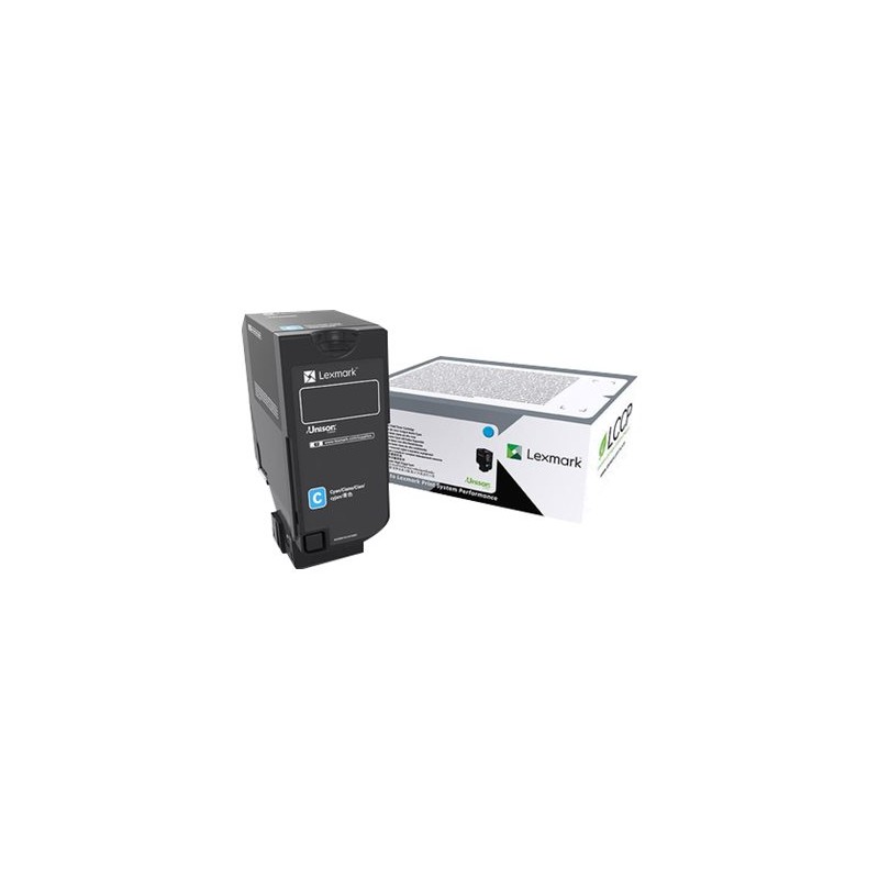 Lexmark - Azurová - originální - kazeta s barvivem LCCP - pro Lexmark CS720de, CS720dte