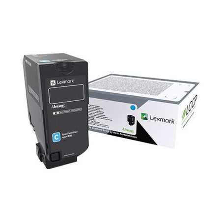 Lexmark - Azurová - originální - kazeta s barvivem LCCP - pro Lexmark CS720de, CS720dte