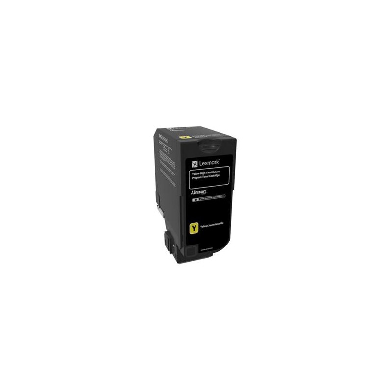 Lexmark - Vysoká výtěžnost - žlutá - originální - kazeta s barvivem LCCP, LRP - pro Lexmark CS725de, CS725dte