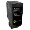 Lexmark - Vysoká výtěžnost - žlutá - originální - kazeta s barvivem LCCP, LRP - pro Lexmark CS725de, CS725dte
