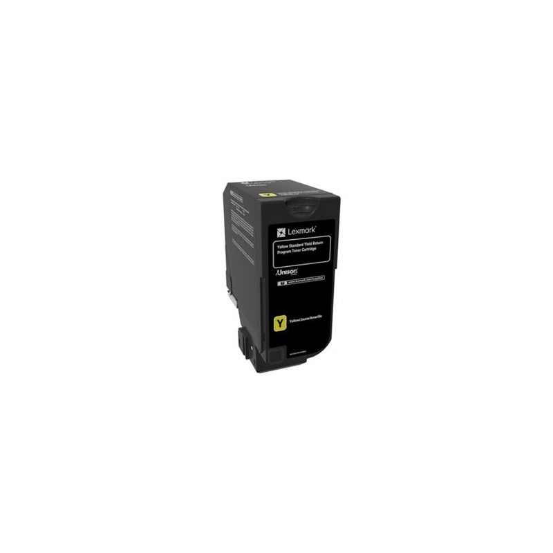 LEXMARK toner CS720, CS725, CX725 Yellow Standard Yield Return Programme Toner Cartridge