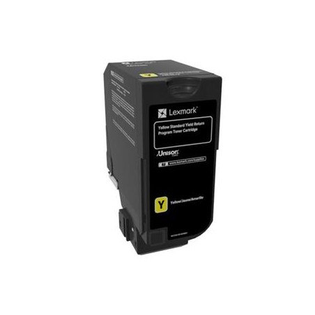 LEXMARK toner CS720, CS725, CX725 Yellow Standard Yield Return Programme Toner Cartridge