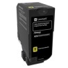 LEXMARK toner CS720, CS725, CX725 Yellow Standard Yield Return Programme Toner Cartridge