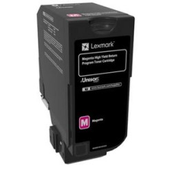 Lexmark - Vysoká výtěžnost - purpurová - originální - kazeta s barvivem LCCP, LRP - pro Lexmark CS725de, CS725dte