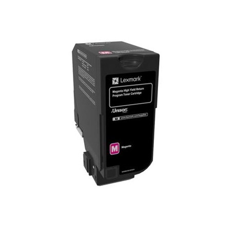 Lexmark - Vysoká výtěžnost - purpurová - originální - kazeta s barvivem LCCP, LRP - pro Lexmark CS725de, CS725dte