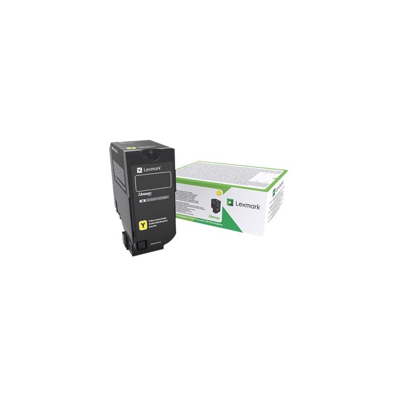 Lexmark - Žlutá - originální - kazeta s barvivem LCCP, Lexmark Corporate - pro Lexmark CS720de, CS720dte, CS725de, CS725dte