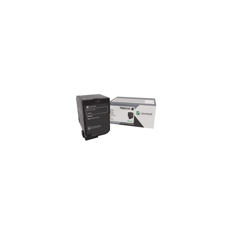 Lexmark - Černá - originální - kazeta s barvivem - pro Lexmark CS727de, CS728de, CX727de
