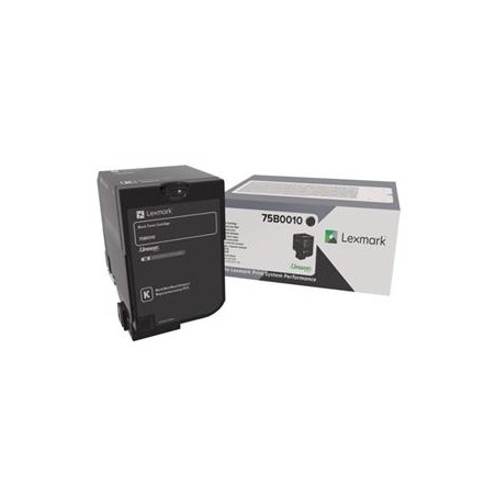 Lexmark - Černá - originální - kazeta s barvivem - pro Lexmark CS727de, CS728de, CX727de
