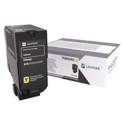 Lexmark - Žlutá - originální - kazeta s barvivem - pro Lexmark CS727de, CS728de, CX727de