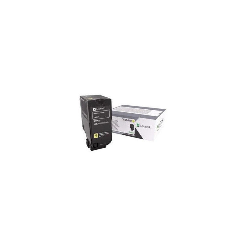 Lexmark - Žlutá - originální - kazeta s barvivem - pro Lexmark CS727de, CS728de, CX727de