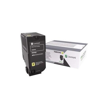 Lexmark - Žlutá - originální - kazeta s barvivem - pro Lexmark CS727de, CS728de, CX727de