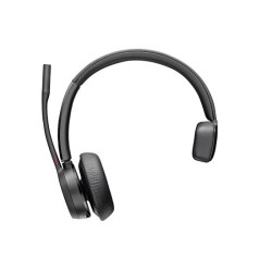 HP Poly Voyager 4310 - Voyager 4300 UC series - náhlavní souprava - náhlavní - Bluetooth - bezdrátový, kabelové - USB-C - černá