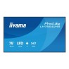 75" iiyama LH7564UHS-B1AG:VA, 4K UHD,Android,24/7