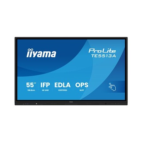55" iiyama TE5513A-B1AG:IPS,4K,40P,EDLA