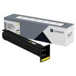 Lexmark - Žlutá - originální - pouzdro - kazeta s barvivem LCCP - pro Lexmark XC9535