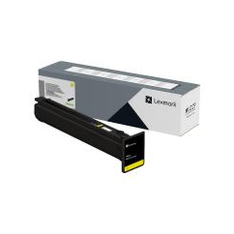 Lexmark - Žlutá - originální - pouzdro - kazeta s barvivem LCCP - pro Lexmark XC9535