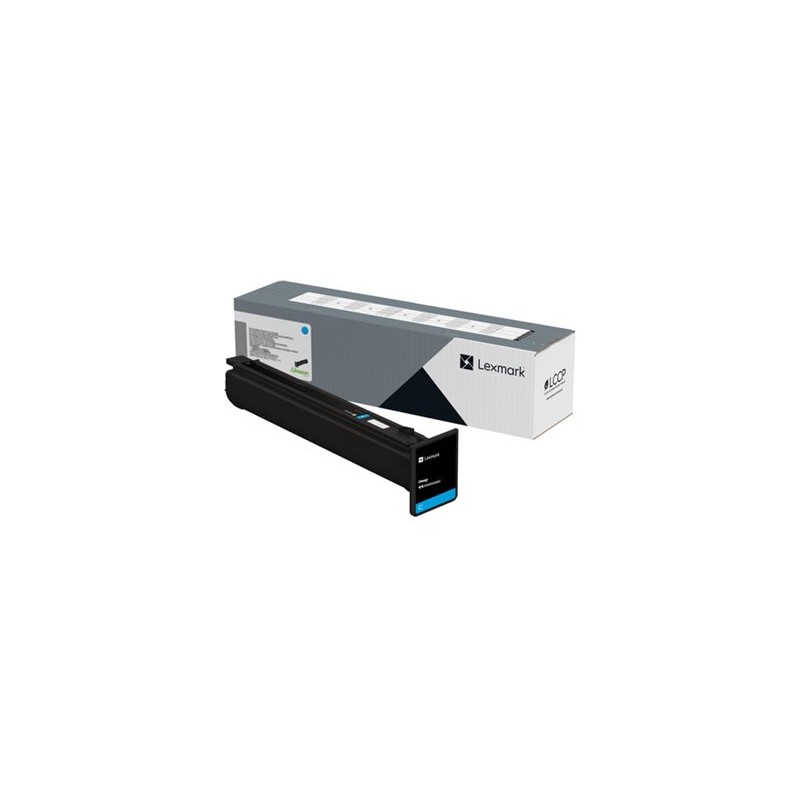 Lexmark - Azurová - originální - pouzdro - kazeta s barvivem LCCP - pro Lexmark XC9535