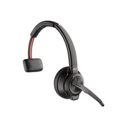 HP Poly Savi 8210-M - Savi 8200 series - náhlavní souprava - náhlavní - DECT / Bluetooth - bezdrátový - černá - certifikováno