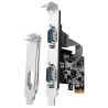 AXAGON PCEA-S2N, PCIe řadič - 2x sériový port (RS232) 250 kbps, vč. LP