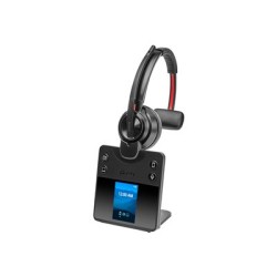 HP Poly Savi 8410 Office - Savi 8400 series - náhlavní souprava - náhlavní - DECT / Bluetooth - bezdrátový - černá
