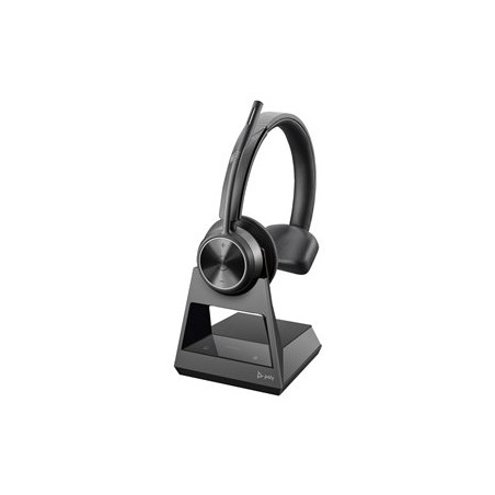 HP Poly Savi 7310 - Savi 7300 series - náhlavní souprava - náhlavní - DECT - bezdrátový - adaptér USB-A přes DECT - černá