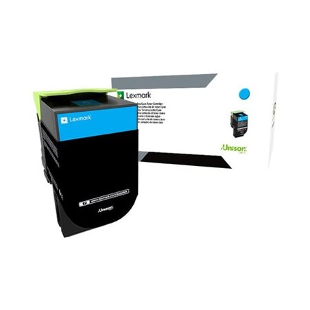 Lexmark 800X2 - Extra vysoká výtěžnost - azurová - originální - kazeta s barvivem LCCP - pro Lexmark CX510de, CX510de SPR